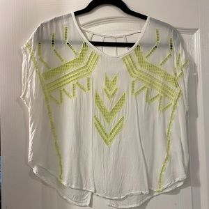 Geometric Cutout Top